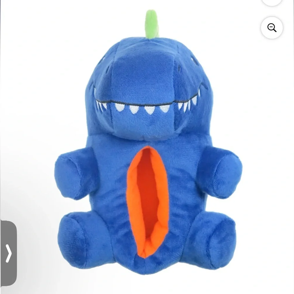 Wonder Nation Blue Dinosaur Kids Slippers